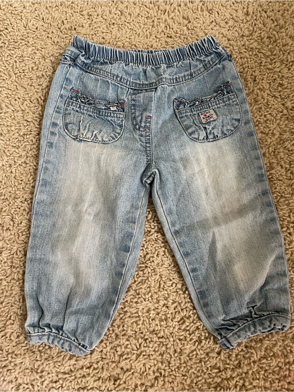 NAARTJIE baby girls denim jeans 12-18m with pocket